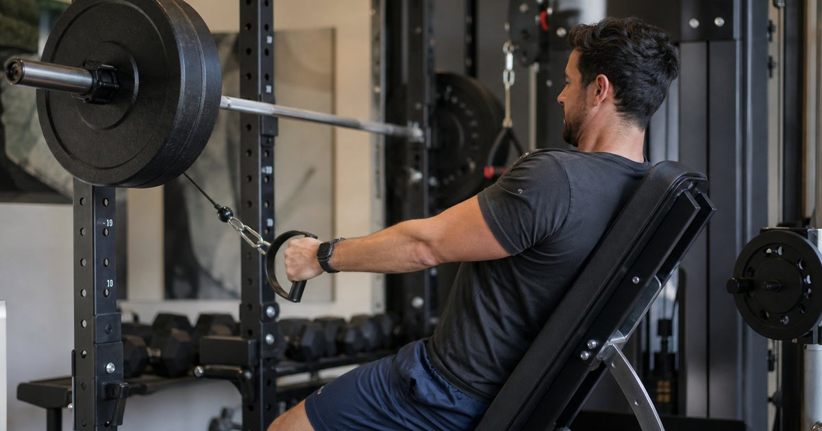 Should you prioritize free weights or connected machines in a home gym?