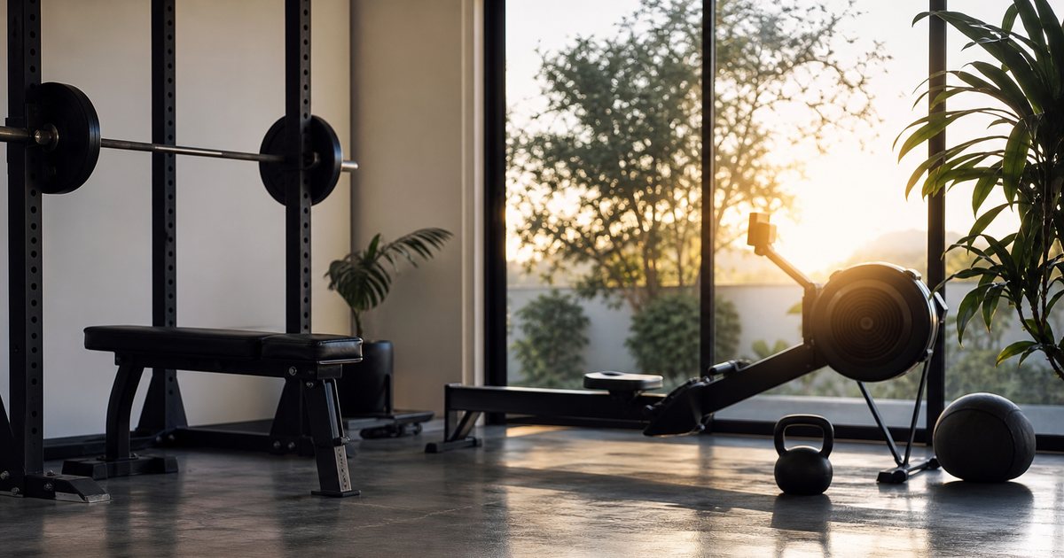 Can a well planned home gym replace a private club membership?
